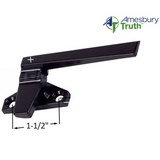 Truth 25 Series Cam Lock 1-1/2 Handle IN-LINE Base RH ,Black