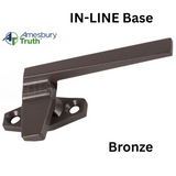 Truth 25 Series Cam Lock 1-1/2 Handle IN-LINE Base RH ,Bronze