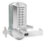 Cal-Royal CRCODE202 Storeroom Pushbutton Lever Lock