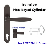 Hoppe Inactive Verona Handle Set M151/374N/C, Door Thickness 2.25