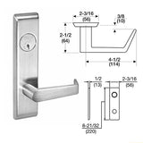 Accentra (formerly Yale)  AUCN 8811-2FL Classroom Intruder Deadbolt Mortise Lock with Augusta Lever, CN Escutcheon