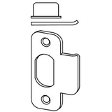 Schlage T-Strike Plate with Dust Box and Screws