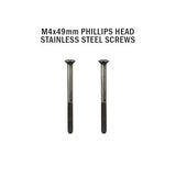 M4 X 49 Phillips Head Stainless Steel Screws