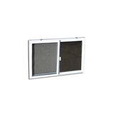 C-400-20 Vinyl Basement Window Insert, Dual Pane Glass