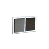 C-400-16 Vinyl Basement Window Insert, Dual Pane Glass