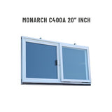 Monarch C-400a-20 Vinyl Basement Window Insert, Dual Pane Glass