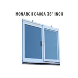 Monarch C-400a-36 Vinyl Basement Window Insert, Dual Pane Glass