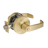 Sargent 28-10G44-LL-US4 10 Line Service Station Function Lever Lock - 2-3/4" Backset, 4-7/8" Strike, L Rose, L Lever, US4/606 Satin Brass Finish