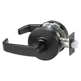 Sargent 28-10U15-LL-BSP 10 Line Lever Lock Passage Function, L Rose, L Lever, BSP Black Suede Powder Coat