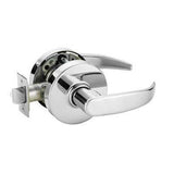 Sargent 28-10U15-LP-US26 10 Line Lever Lock Passage Function, L Rose, P Lever, US26/625 Bright Chrome Finish