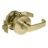 Sargent 28-10U94-2-LL-US4 10 Line Double Dummy Trim Lever Lock Function, L Rose, L Lever, US4/606 Satin Brass Finish