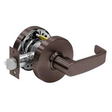 Sargent 28-10G15-3-LL-US10B 10 Line Exit or Communicating Function Lever Lock, 2-3/4 Backset, 4-7/8 Strike, L Rose, L Lever, US10B/613 Oil Rubbed Bronze Finish
