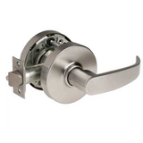 Sargent 28-10G15-3-LP-US26D 10 Line Exit or Communicating Function Lever Lock, 2-3/4 Backset, 4-7/8 Strike, L Rose, P Lever, US26D/626 Satin Chrome Finish
