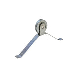 Center Mount Spring Tension Roller Assembly With 1 Inch Steel Wheel For Sliding Screen Door