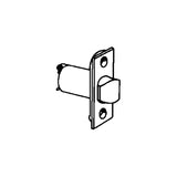 Schlage 2 3/4" Replacement Spring latch with Square Corner 1" x 2 1/4" Faceplate