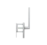 Dallas Handle And Finger Grip For Lift And Slide Door System - Resista Satin Nickel