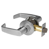 Sargent 28-11U15-OL-US26D Passage Function T-Zone 11 Line Grade 1 Cylindrical Lever Lock - (28) 2-3/4" Backset, 4-7/8" Strike, O Rose, L Lever, US26D/626 Satin Chrome Finish