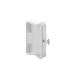 Non-Handed Latch & Pull For Sliding Screen Door - White