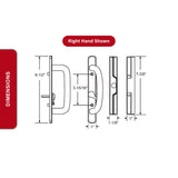 Offset Handle 13-441RHW