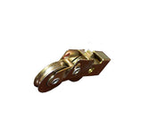 TANDEM 1-1/2" ROLLER ASSEMBLY WITH TOP TAB - 11/16" HOUSING