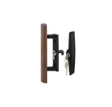 Blemished Keyed Handle Set - Sliding Patio Door, Internal Lock - Black
