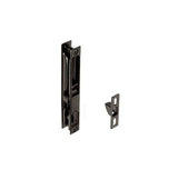 Handle Set, Flush Type, 6-5/8 W/4 Asst Hooks - Black
