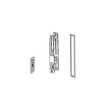 Handle Set, Flush Type 6-5/8, W/ No Handle - Black