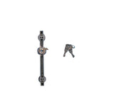 Daryl Patiorama Gold Handle Outside Keyed Pull - N/A