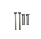 SCREW PACK - 10-24 X 2-3/16" OVAL HEAD, STAINLESS STEEL - WHITE