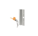 External Pull And Key Lock For Sliding Patio Door - 4-15/16 Inch - Extruded Aluminum