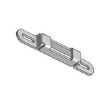 Strike Plate, 5/8 X 4-3/16 Face, Raised 7/16 Inches Tall