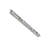 Sliding Door Keeper, 1/2 In. Raised Dual Point Lock - Stainless Steel