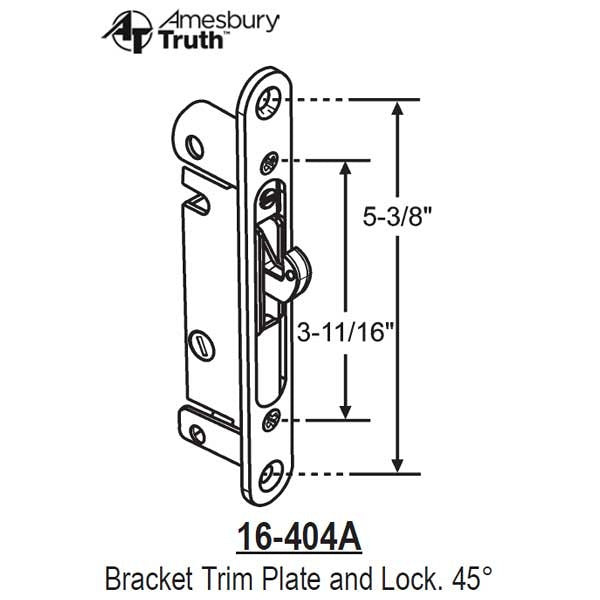Mortise Lock 16-404A