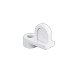 Diecast Clips - 1/16 In - White - 8 Pack