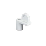 Window Screen Diecast Clips, 7/16 Inch - White - 8 Pack