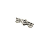 Double Wing Flush Clips - Nickel