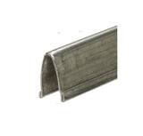 PATIO GLASS DOOR V TRACK, 9/16 IN. WIDTH, 8-FT LENGTH - STAINLESS STEEL