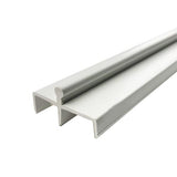 Vinyl Patio Glass Door Track - White - 96 Inch