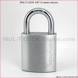 MUL-T-LOCK MT5+ #47 G-Series Padlock (5/16