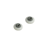 Roller, 3/4 X 1/4 Oval Nylon Ball Bearing Wheel - Sold In Pairs