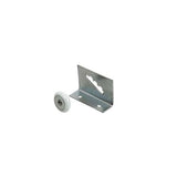 Shower Door Roller: 3/4 Oval Wheel W/ Bracket