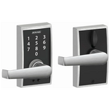 Schlage Century Touch Entry Leverset with Elan Lever