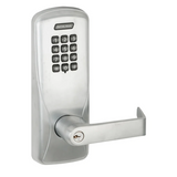Schlage CO-Series Commercial Electronic Mortise Exit Trim with Keypad and Rhodes Lever
