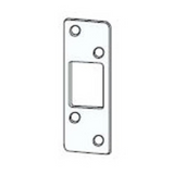 Schlage 4 Hole Deadbolt Strike with a Round Corner