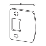 Schlage Radius Corner Full Lip Strike Plate (Formerly Dexter)