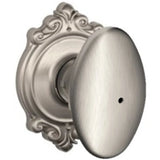 Schlage Siena Privacy Door Knob Set with Brookshire Trim