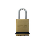 Schlage Brass Padlock from the 43 Series (CYLINDER NOT INCLUDED)