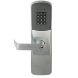Schlage CO-Series Commercial Electronic Rim / Concealed Vertical Rod Exit Trim with Keypad and Rhodes Lever