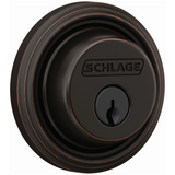 Schlage Custom Single Cylinder Keyed Entry Deadbolt from the Indy Collection