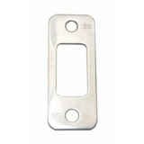 Schlage Residential Round Corner Strike Plate for F58 and F60 Deadbolts